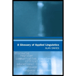 Glossary of Applied Linguistics