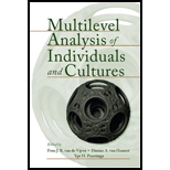 Multilevel Analysis of Individuals and Cultures