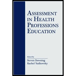 Assessment in Health Professions Education