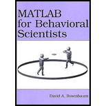 MATLAB for Behavioral Scientists