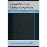 Generations 1.5 in College Composition