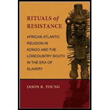 Rituals of Resistance  African Atlantic Religion in Kongo and the Lowcountry South in the Era of Slavery