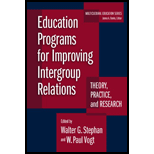 Education Programs for Improving Intergroup Relations