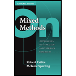 On Mixed Methods