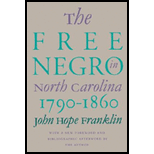 Free Negro in North Carolina, 1790 1860