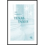 Guidebook to Texas Taxes, 2003