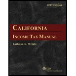 California Income Tax Manual 2007