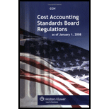 Cost Accounting Standards Board Regulation