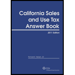 California Sales and Use Tax Answer Book