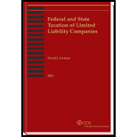 Federal and State Taxation of Limited Liability Companies