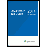 2014 U. S. Master Tax Guide   Package