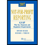 Not for Profit Reporting