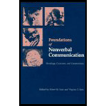 FOUNDATIONS OF NONVERBAL COMMUNICATION