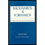 Backwards and Forwards  A Technical Manual for Reading Plays