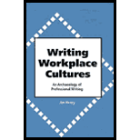 Writing Workplace Cultures