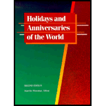 Holidays and Anniversaries of the World