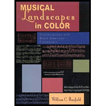 Musical Landscapes in Color