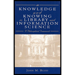 Knowledge and Knowing in Library