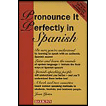 Spanish Pronounce It Perfectly   With Tapes