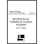 Metaphysical Themes in Thomas Aquinas