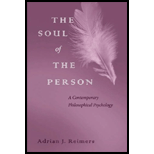 Soul of the Person A Contemporary Philosophical Psychology