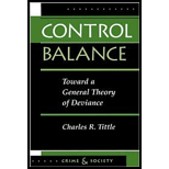 Control Balance Toward a General Theory of Deviance