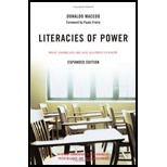 Literacies of Power  What Americans Are Not Allowed to Know Expanded