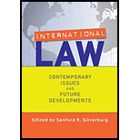 International Law Contemporary Issues and Future Developments