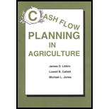 Cash Flow Planning in Agriculture