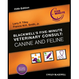 Blackwells Five Minute Veterinary Consult Canine and Feline