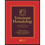 Veterinary Hematology Atlas of Common Domestic Species   With Cd