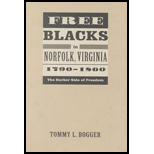 Free Blacks in Norfolk, Virginia 1790 1860