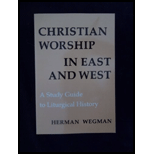 Christian Worship in East and West