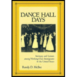 Dance Hall Days Intimacy, Power, and Leisure