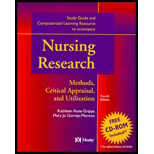 Nursing Research (Study Guide) / With CD-ROM -  Kathleen Rose-Grippa and Mary Jo Gorney-Moreno, Paperback