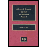 Advanced Cleaning Product Formulations, Volume 5