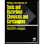 Sittigs Handbook of Toxic and Hazardous Chemicals and Carcinogens 2 Volume Set