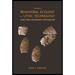 Behavioral Ecology of Lithic Technology