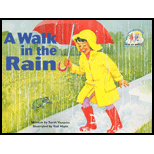 Steck-Vaughn Pair-It Books Emergent Student Reader Walk in the Rain, A , St -  HOUGHTON MFLN., Paperback