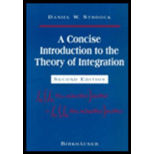 Concise Intro. to Theory of Integration