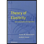 Theory of Elasticity for Scientists and Engineers