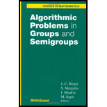 Algorithmic Problems in Groups