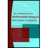 Introduction to Multivariable Analysis  From Vector to Manifold