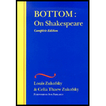 Bottom on Shakespeare