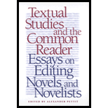 Textual Studies and Common Reader