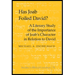 Has Joab Foiled David A Literary Study of the Importance of Joabs Character in Relation to David