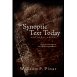 Synoptic Text Today and Other Essays Curriculum Development after the Reconceptualization