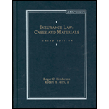 Insurance Law  Cases and Materials