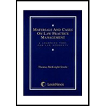 Materials and Cases on Law Practice Management  A Learning Tool for Law Students