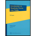 Introduction To Quadratic Forms Over Fields